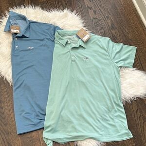 2 Patagonia Polo Shirts